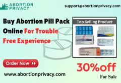 Buy Abortion Pill Pack Online For Trouble Free E