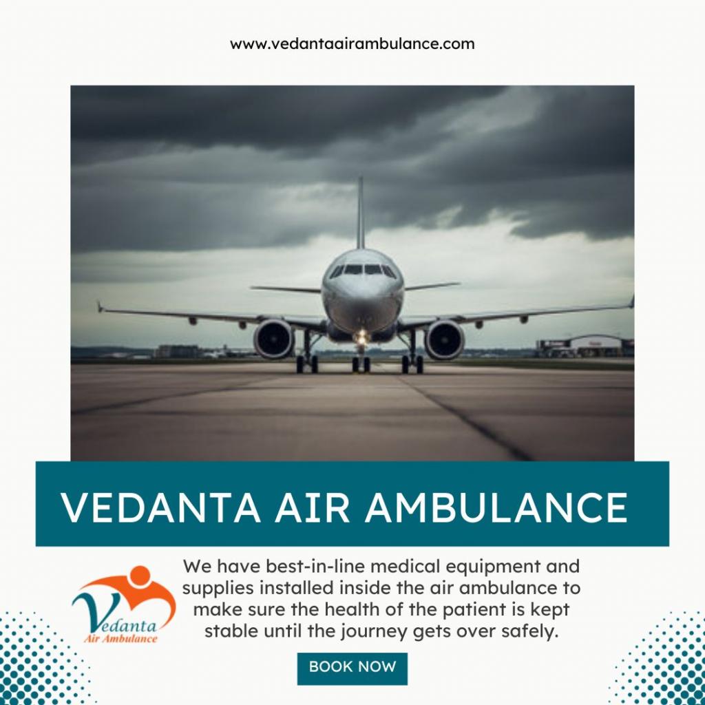Book Vedanta Air Ambulance in Kolkata with Proper Medical Solution 2 Image