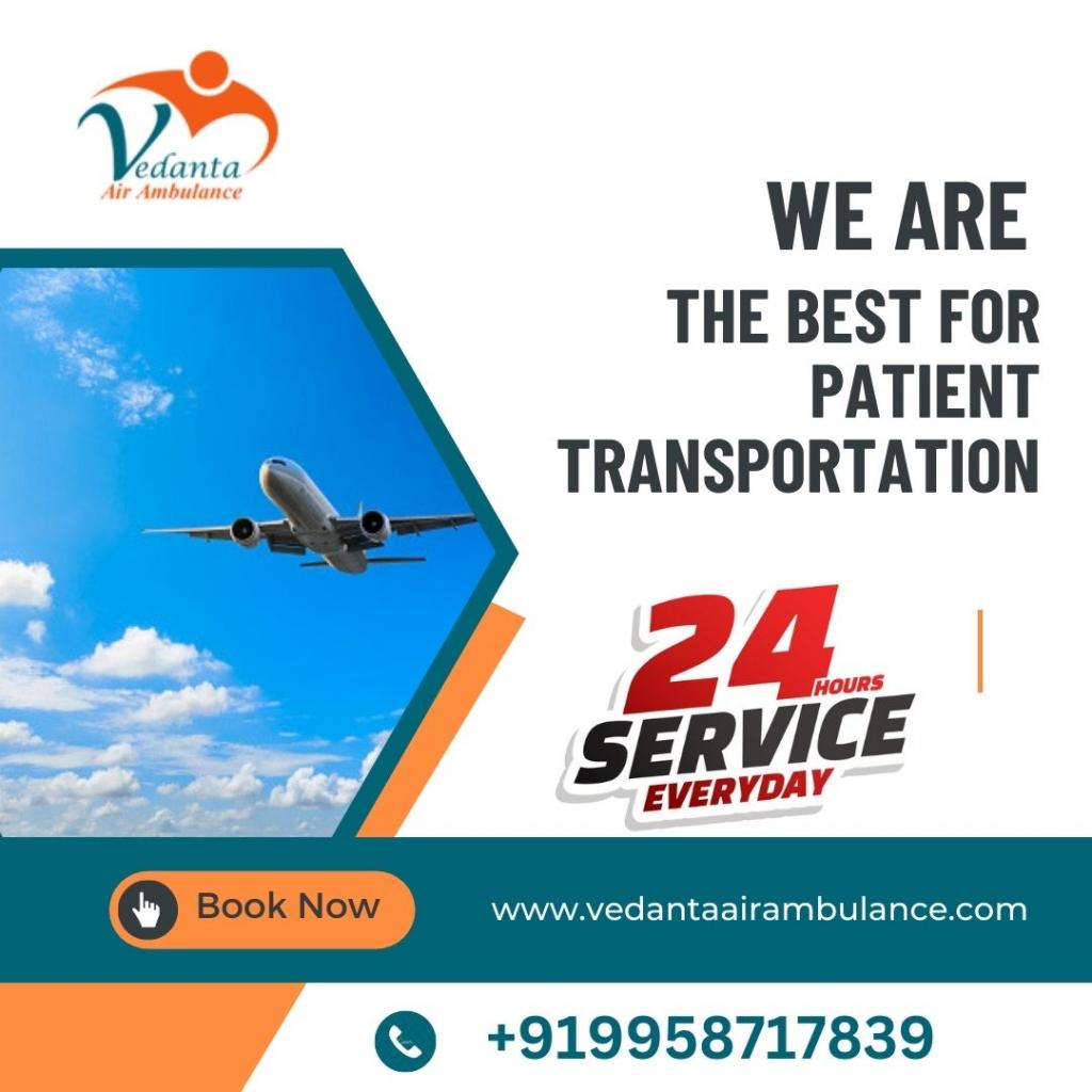 Select Vedanta Air Ambulance Service in Ranchi for Life-Care Medical 2 Image