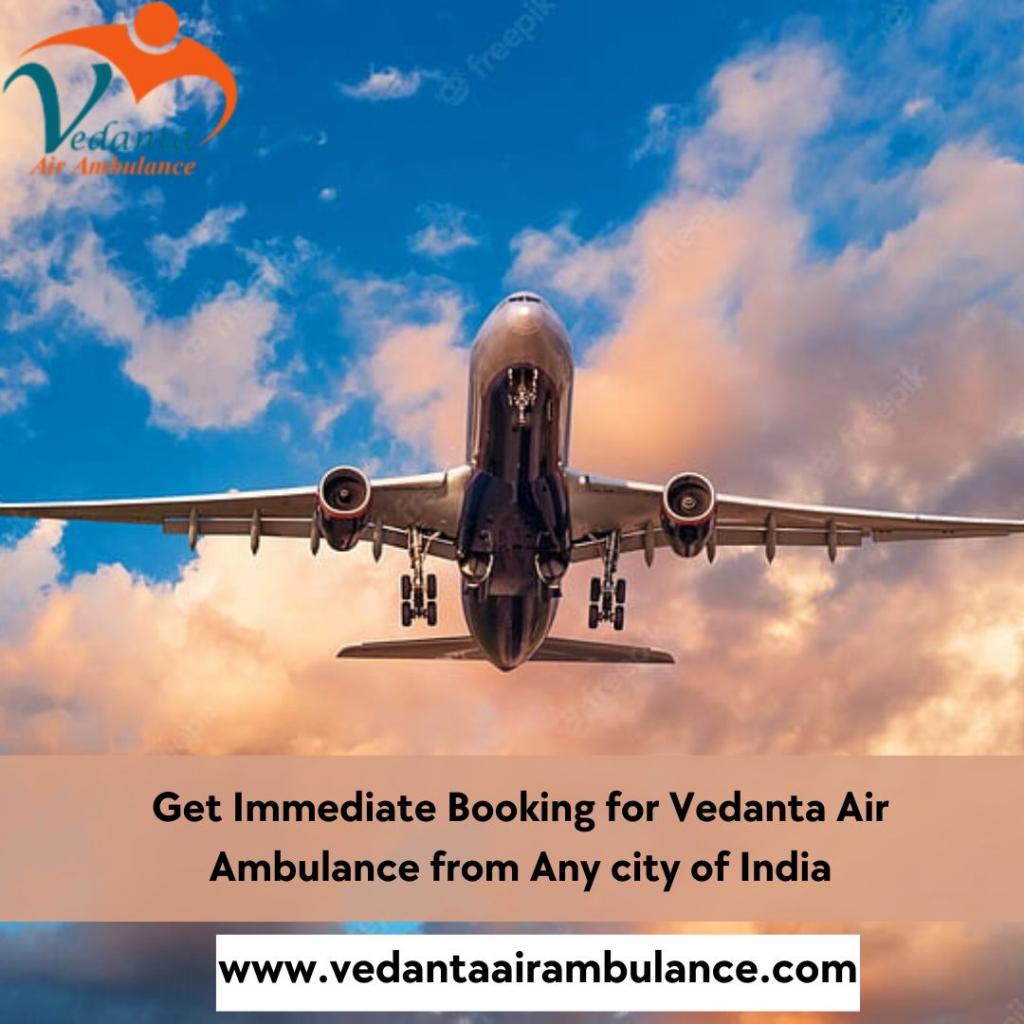 Vedanta Air Ambulance Service in Gorakhpur with an Updated Tools 2 Image