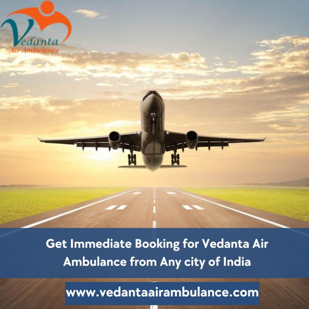 Acquire Vedanta Air Ambulance in Indore with Fastest Medical Move 2 Image