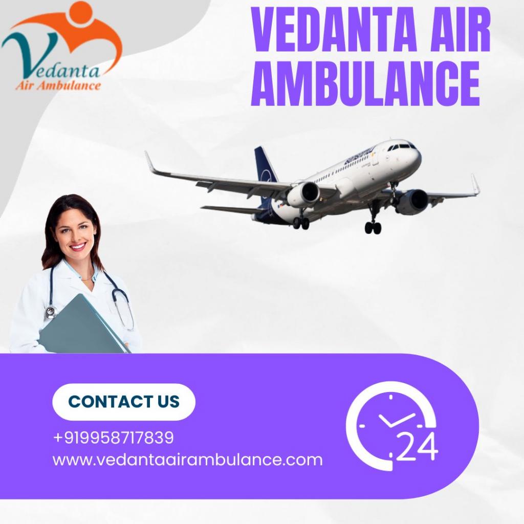 Select Vedanta Air Ambulance in Ranchi with Expert Healthcare Team 2 Image