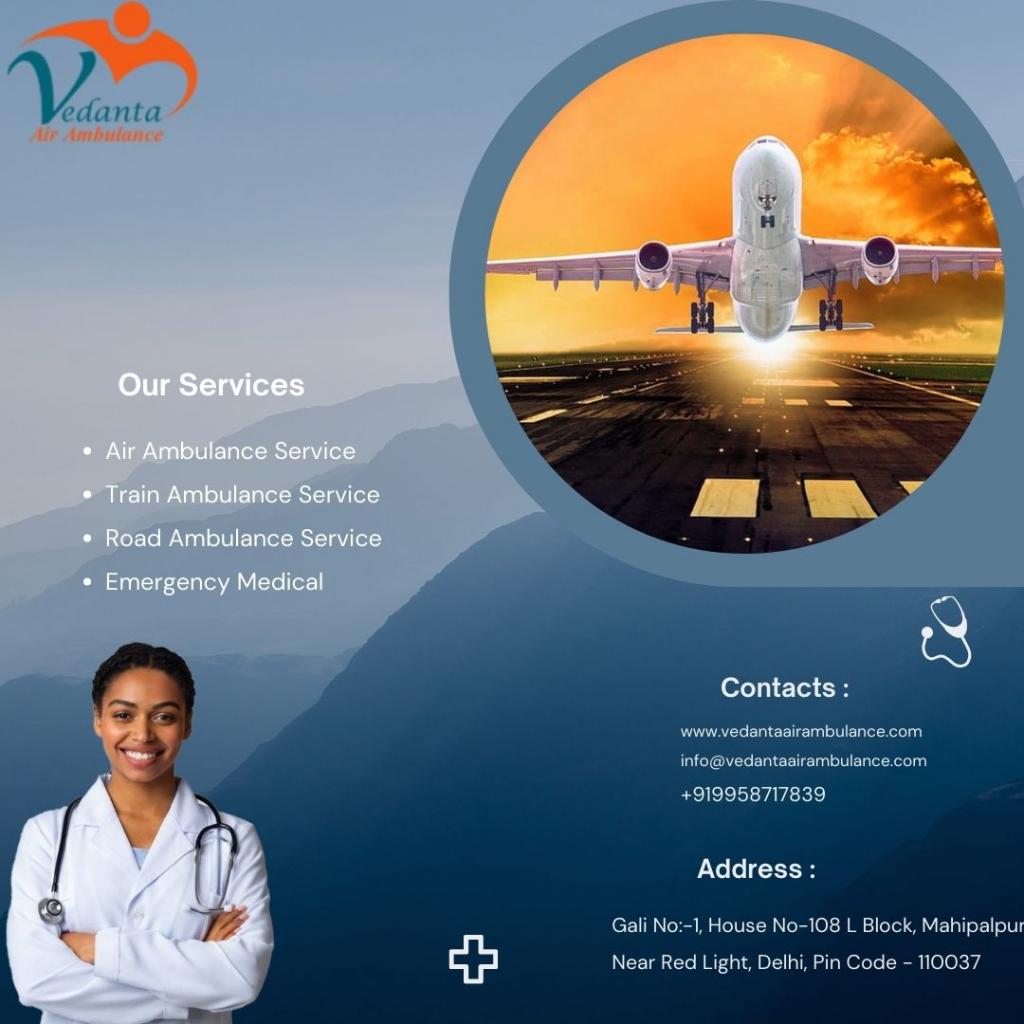 Hire Superior Vedanta Air Ambulance Service in India for Care Move 2 Image