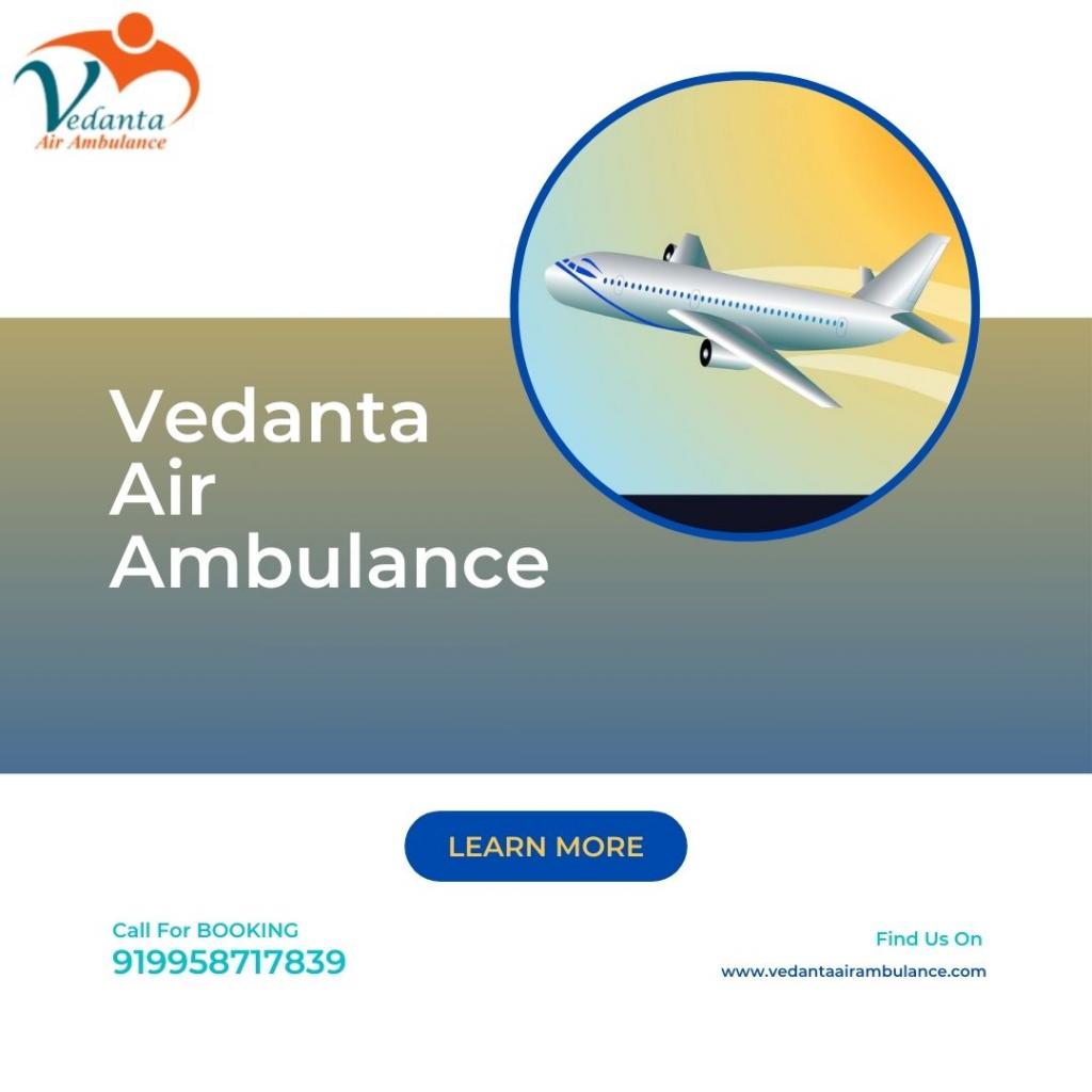 Select Top-Class Vedanta Air Ambulance in Ranchi for instant  Transfer 2 Image