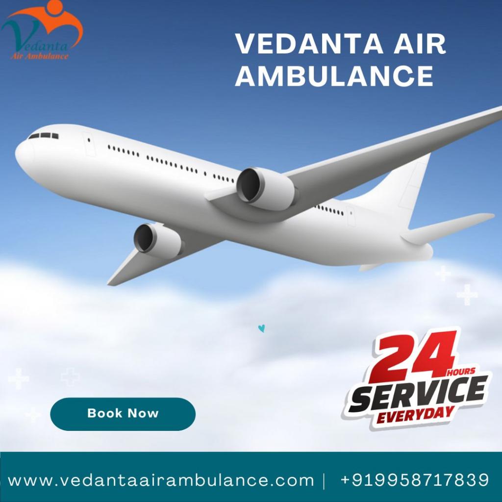 Top-class Vedanta Air Ambulance in Hyderabad for Immediate Transportat 2 Image