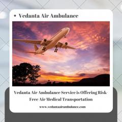 Get Vedanta Air Ambulance In Guwahati With Hi-Te