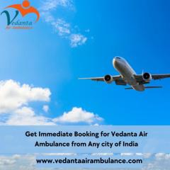 Hire Vedanta Air Ambulance Service In Gorakhpur 