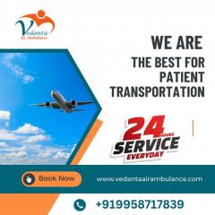 Select Vedanta Air Ambulance Service In Ranchi F