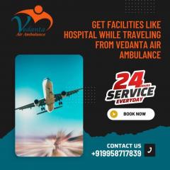 Take Vedanta Air Ambulance In Patna With Develop