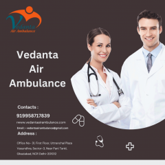 Avail Of Vedanta Air Ambulance Service In Kathma