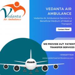 Vedanta Air Ambulance From Guwahati With Superb 