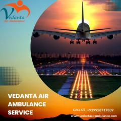 Take Vedanta Air Ambulance Service In Varanasi F