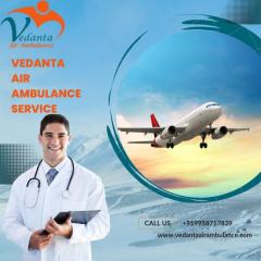 Get Vedanta Air Ambulance Service In Bangalore F