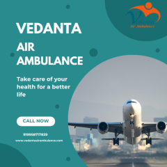 Take Vedanta Air Ambulance In Jamshedpur For Urg
