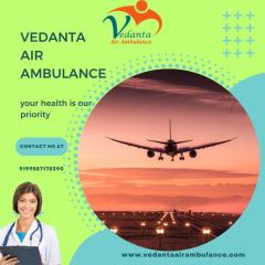 Vedanta Air Ambulance In Jamshedpur For Life-Car