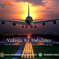 Vedanta Air Ambulance In Mumbai For Advanced Lif