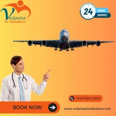 Vedanta Air Ambulance In Chennai With Advanced H