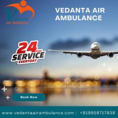 Avail Of Vedanta Air Ambulance In Raipur With An
