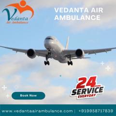 Take Vedanta Air Ambulance In Coimbatore With A 