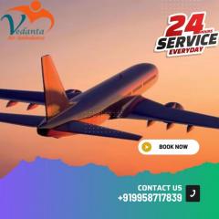 Hire Vedanta Air Ambulance In Dibrugarh With Up-