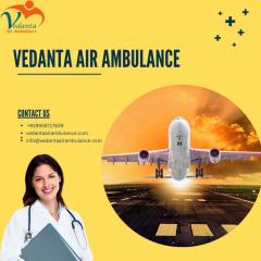 Top-Class Vedanta Air Ambulance In Raipur For Im