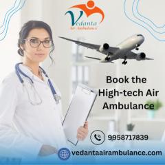 Top-Class Vedanta Air Ambulance In Jamshedpur Wi