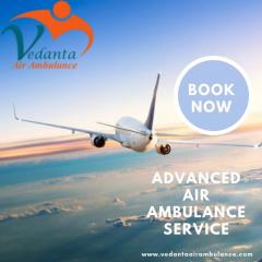 Vedanta Air Ambulance In Siliguri With The Compe