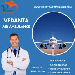 Use Excellent Vedanta Air Ambulance Service In J