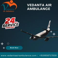 Use Superior Vedanta Air Ambulance In Lucknow Fo