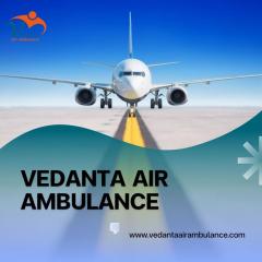 Hire Advanced Vedanta Air Ambulance Service In B