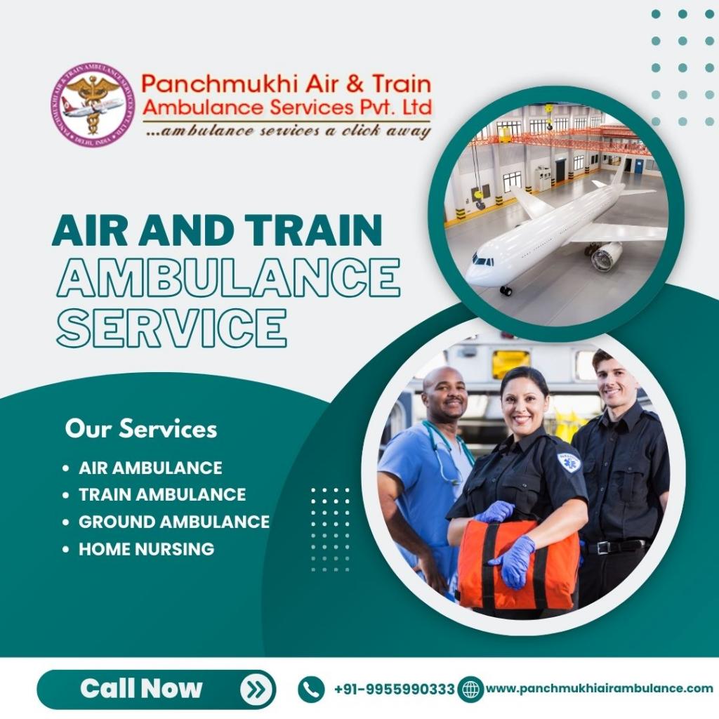 Air and Train Ambulance Services in Jamshedpur by Panchmukhi 2 Image