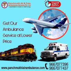 Avail Panchmukhi Air Ambulance Service In Patna 