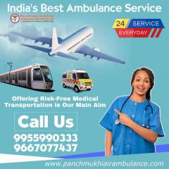 Use Panchmukhi Air Ambulance Services In Patna W