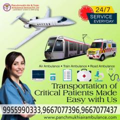 Obtain Panchmukhi Air Ambulance Services In Bhub