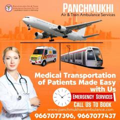 Hire Panchmukhi Air Ambulance Services In Luckno