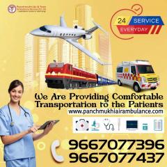 Receive Panchmukhi Air Ambulance Services In Sil