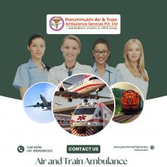 Hire Super Fast Panchmukhi Air And Train Ambulan