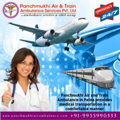 Air And Train Ambulance Services In Ranchi By Pa