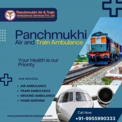Air And Train Ambulance Services In Raipur By Pa