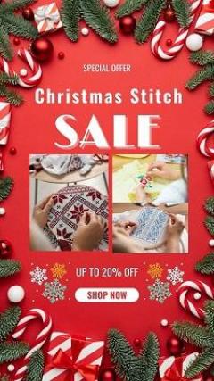Exclusive 20 Off Sale On All Christmas Stitch It