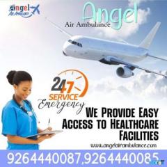 Angel Air Ambulance Delhi Manages The Entire Med