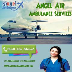 Angel Air Ambulance Service In Ranchi For Intens