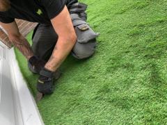 Laying Artificial Grass