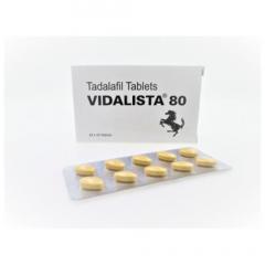 Vidalista 80 Authentic Ed Pill  Generic Meds