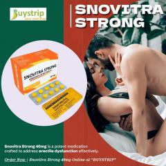 Order Snovitra Strong 40 Mg Online - Trusted By 