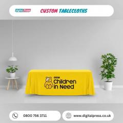 Custom Fabric Tablecloths Printing Service - Dig