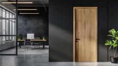 Commercial Fire Door Installation Aligned With B