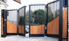 Space Saving Automatic Bifold Gates Engineered F
