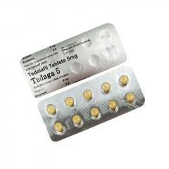 Ed Medicine Tadaga 5 Tadalafil 5Mg Tablets