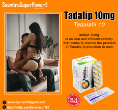 Tadalip 10Mg Tadalafil 10 Tablets